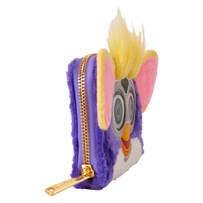 GameStop Loungefly Furby Plush Cosplay Lenticular Zip Around Wallet