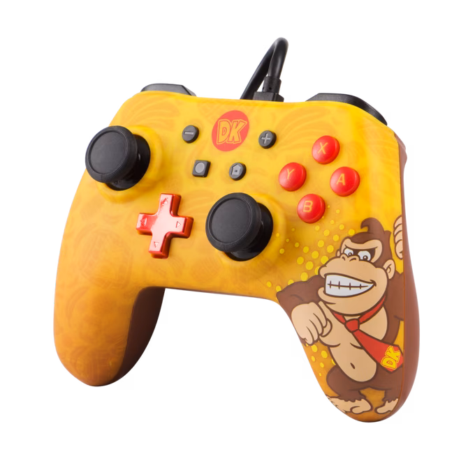 GameStop PowerA Enhanced Wired Controller for Nintendo Switch - Donkey Kong