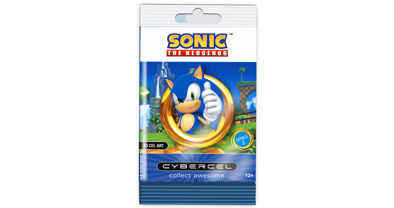 GameStop FiGPiN Sonic the Hedgehog: Cybercel Trading Cards Foil Pack (Series 2)