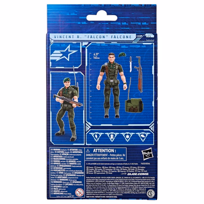 GameStop Hasbro G.I. Joe Classified Series Vincent R. (Falcon) Falcone 6-in Action Figure