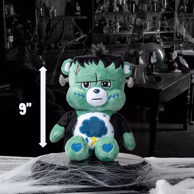 GameStop Care Bears x Universal Monsters Grumpy as Frankenstein Fun Size 9-in Plush
