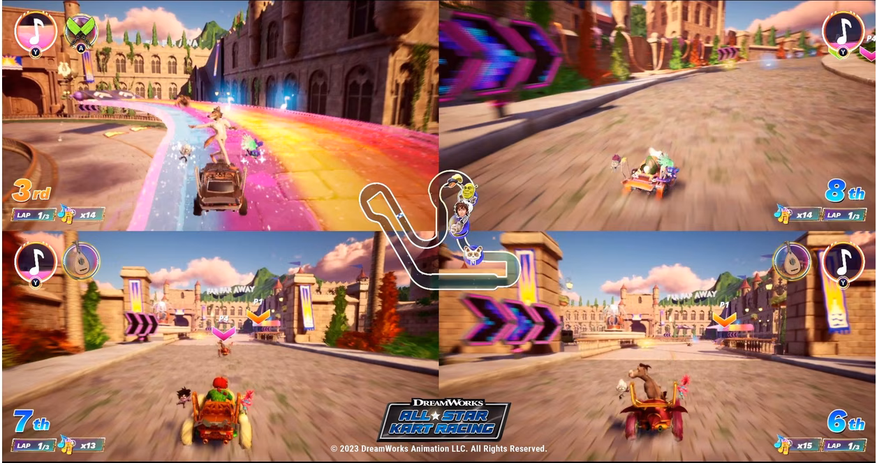 GameStop DreamWorks All-Star Kart Racing - PlayStation 4