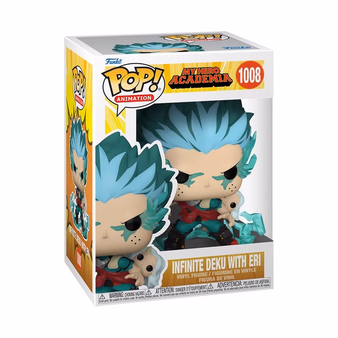 GameStop Funko POP! Animation: My Hero Academia Infinite Deku with Eri Vinyl Figure