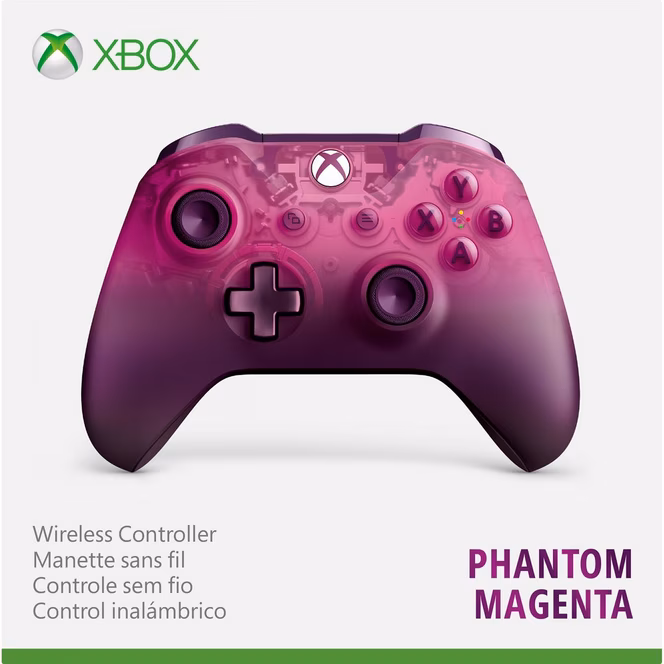 GameStop Microsoft Xbox One Wireless Controller Phantom Magenta Special Edition