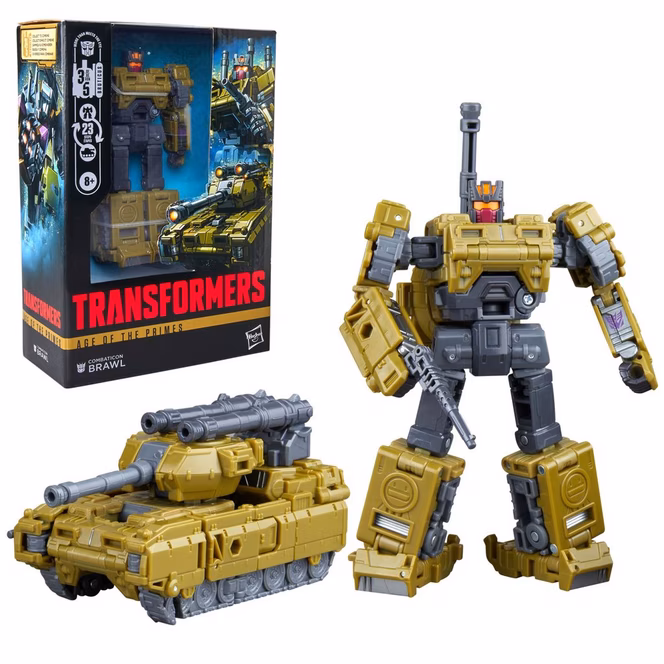 GameStop Hasbro Transformers Age of the Primes Voyager Class Combaticon Brawl 5.5-In Action Figure