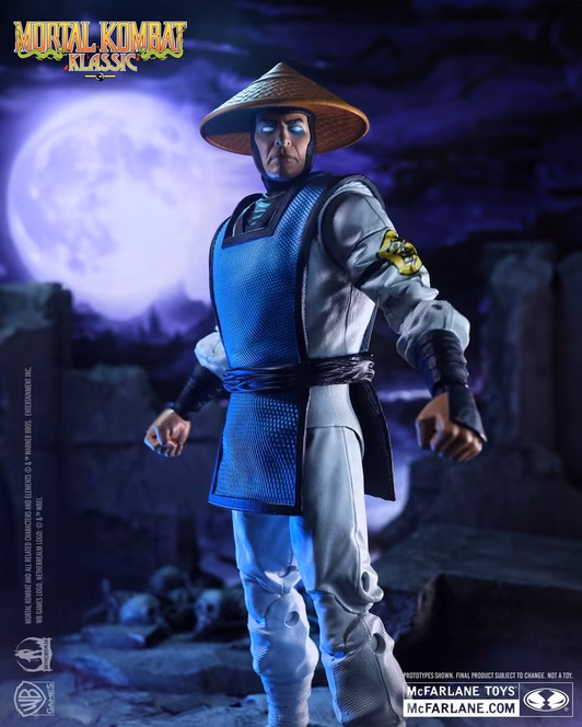 GameStop McFarlane Toys Mortal Kombat Klassic Raiden 7-in Scale Figure