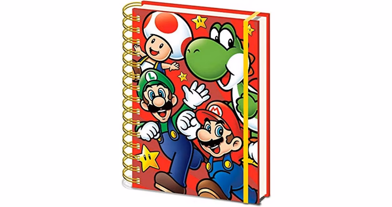 GameStop Super Mario - Mario and Friends Wiro Notebook
