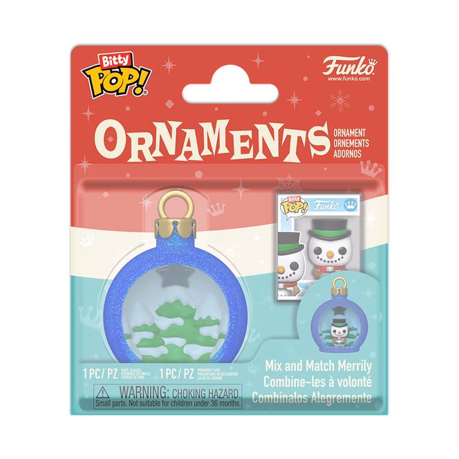 GameStop Funko Bitty Pop! Ornaments Snowman 0.9-in Vinyl Figure