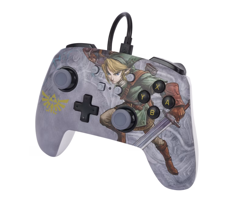 GameStop PowerA Enhanced Wired Controller for Nintendo Switch - Valiant Link