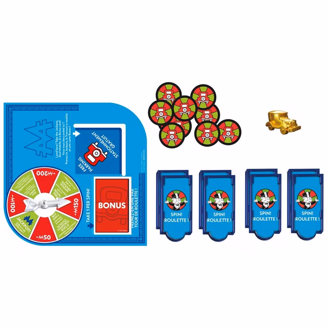 GameStop Monopoly Free Parking Jackpot Board Game