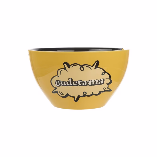 GameStop Gudetama Ceramic Ramen Bowl with Chopsticks