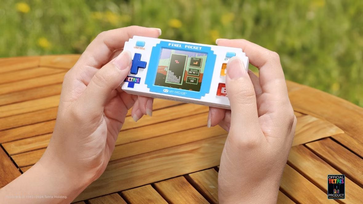 GameStop My Arcade Tetris Pixel Pocket Player