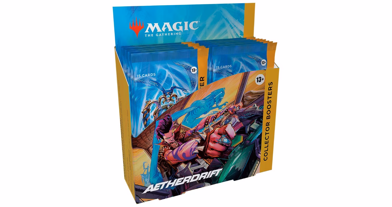 GameStop Magic: The Gathering Aetherdrift Collector Booster Box (12 Collector Boosters)