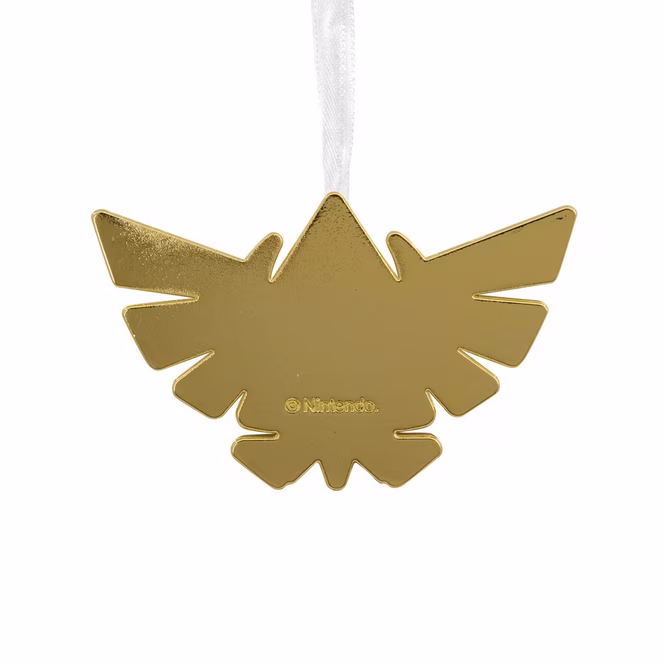 GameStop Hallmark The Legend of Zelda Premium Metal Crest of Hyrule Ornament