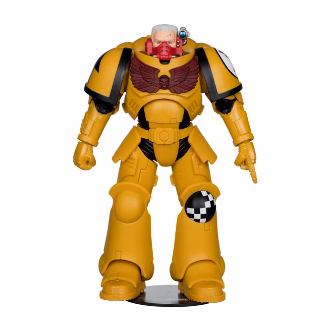 GameStop McFarlane Toys Gold Label Warhammer 40,000 Intercessor Sergeant (Imperial Fists) 7-in Action Figure