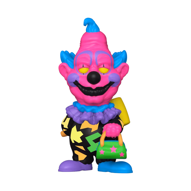 GameStop Funko Box: Killer Klowns from Outer Space 35th Anniversary (Black Light Pop! Figures) Collector's Box GameStop Exclusive