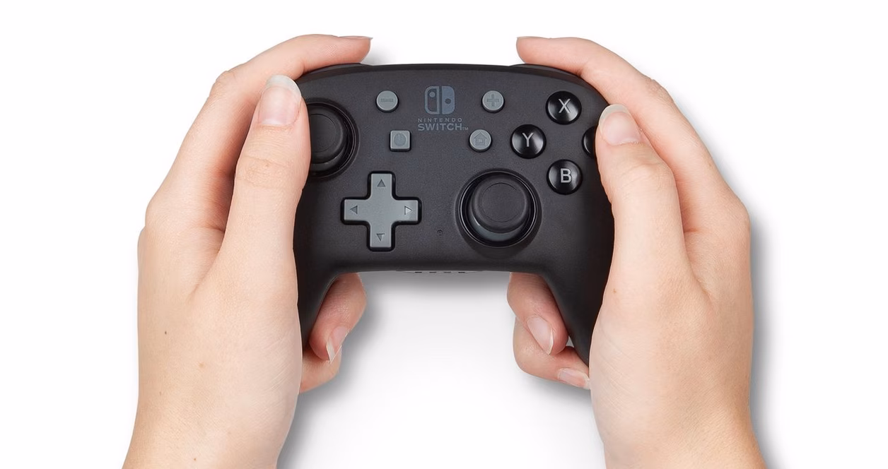 GameStop PowerA Nano Enhanced Wireless Controller for Nintendo Switch - Mario Victory