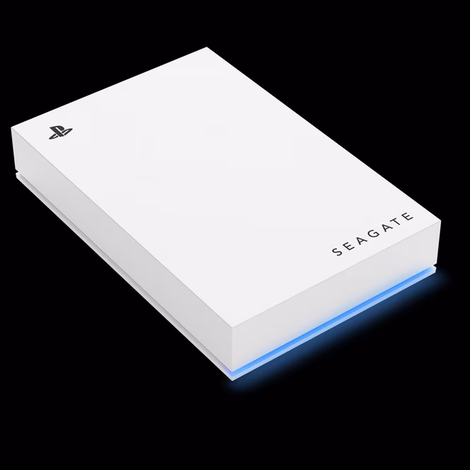 GameStop Seagate 5TB Game Drive for PlayStation 5 - White