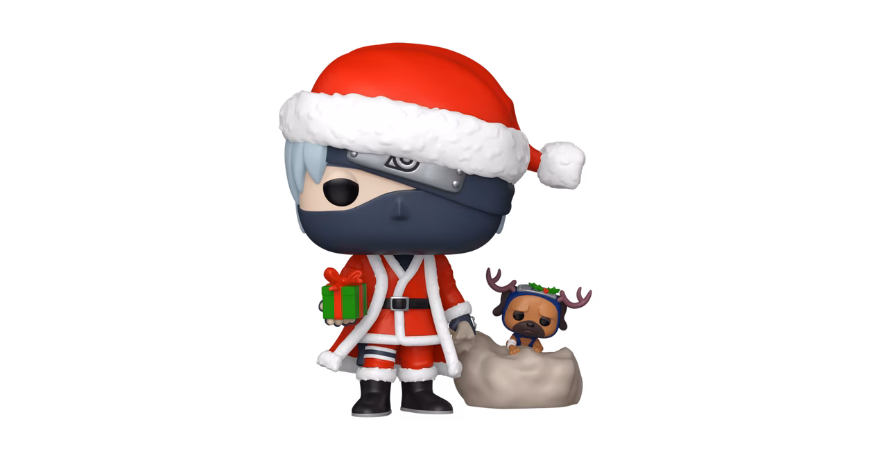 GameStop Funko POP! Plus: Naruto: Shippuden Kakashi Hatake with Pakkun 4.2-in Vinyl Figure