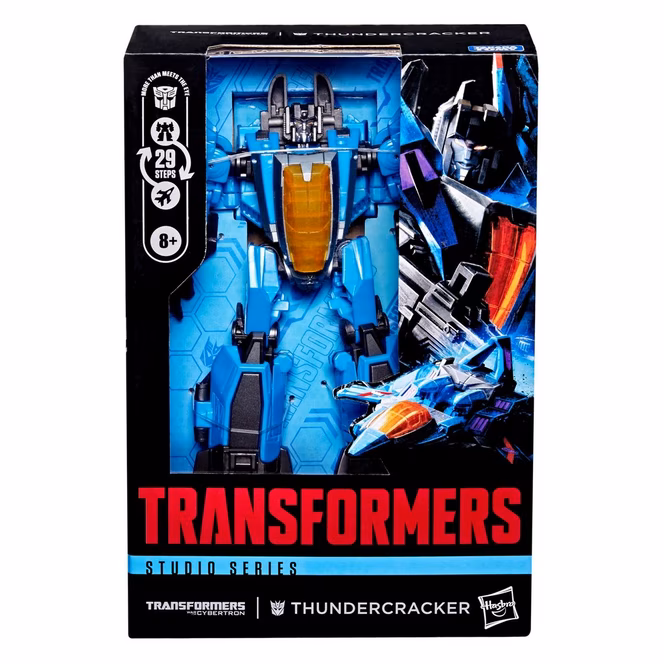 GameStop Hasbro Transformers Toys Studio Series Transformers: War for Cybertron Thundercracker 6.5-in Action Figure