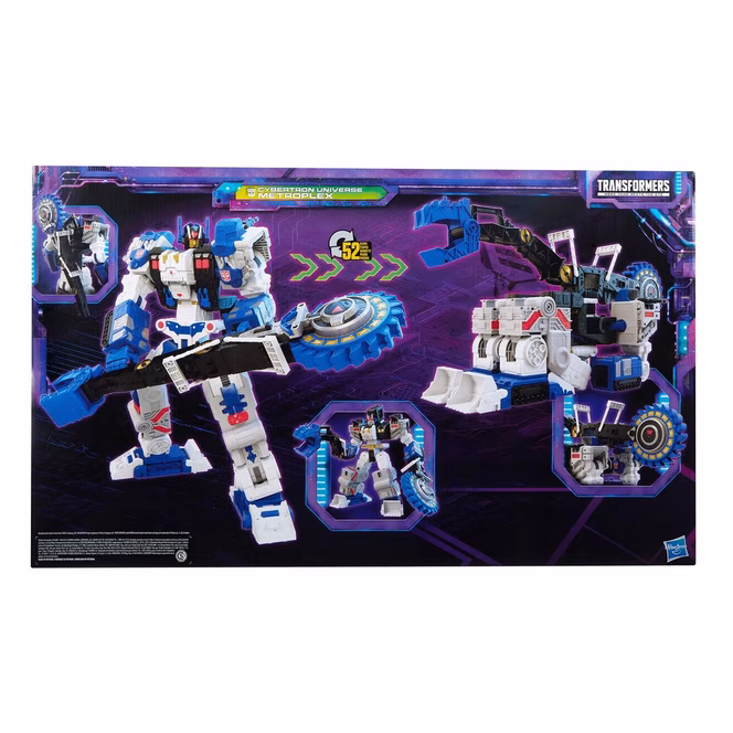GameStop Toynk Transformers: Generations Legacy Series Titan Cybertron Universe Metroplex 22-in Action Figure