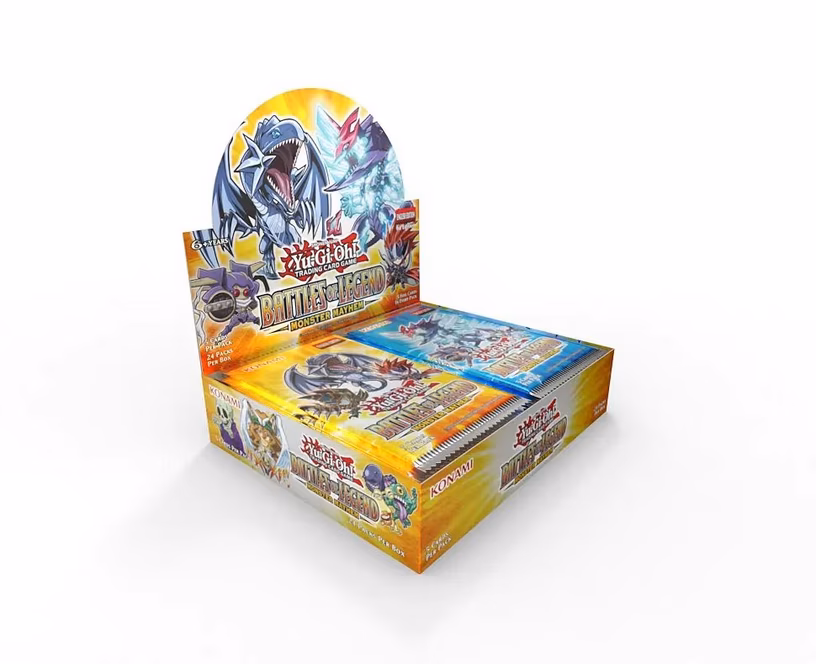 GameStop Yu-Gi-Oh! Trading Card Game: Battles of Legend Monster Mayhem Booster Display Box
