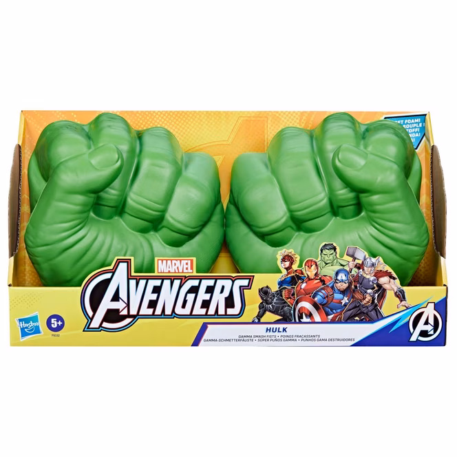 GameStop Hasbro Marvel Avengers Captain America Green Hulk Gamma Smash Fist Replica