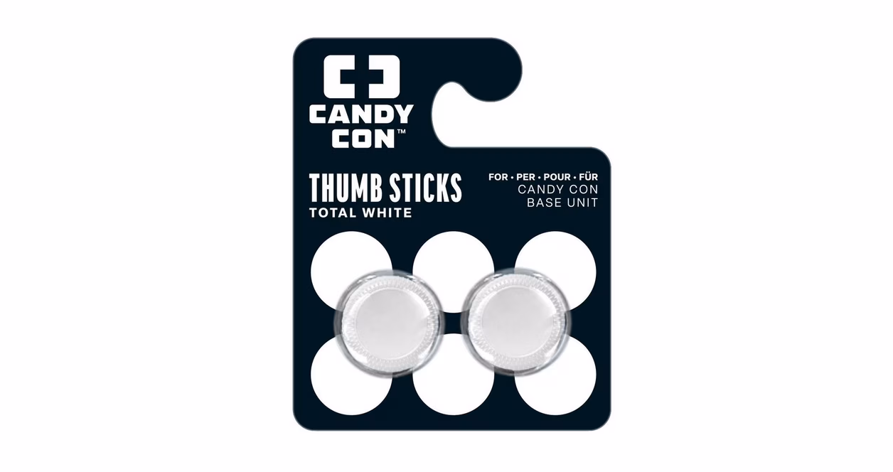 GameStop CANDY CON Thumb Stick - Total White GameStop Exclusive