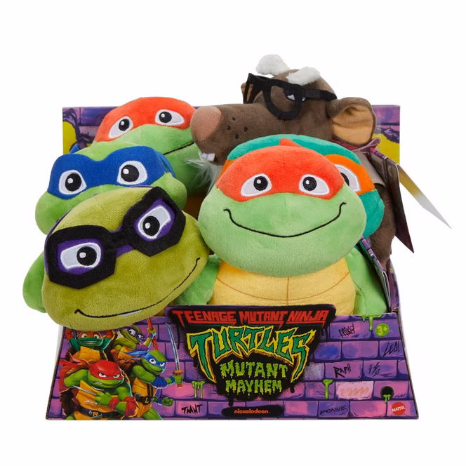 GameStop Teenage Mutant Ninja Turtles Mutant Mayhem 8-in Plush (Styles May Vary)