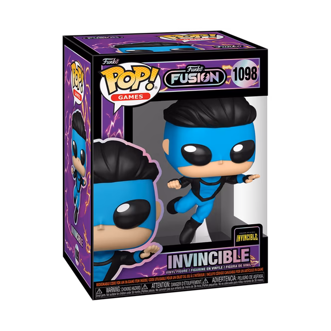GameStop Funko POP! Television: Funko Fusion Invincible - Invincible (or Chase) 4.5-in Vinyl Figure