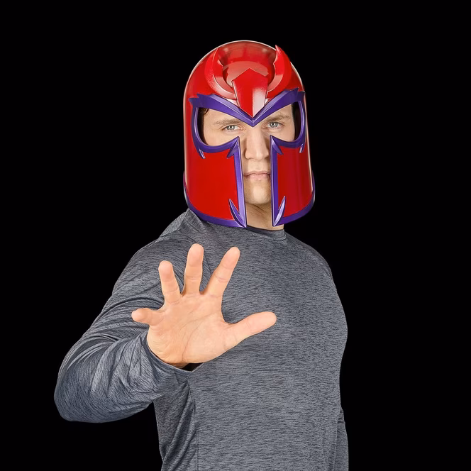 GameStop Hasbro Marvel Legends Series X-Men '97 Magneto Premium Roleplay Helmet