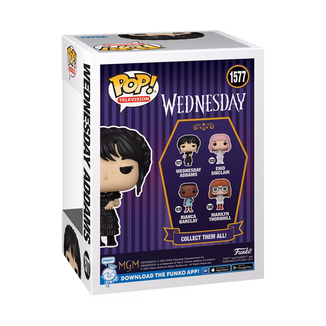 GameStop Funko POP! TV: Wednesday - Wednesday Addams (Rave'n) 3.95-in Vinyl Figure