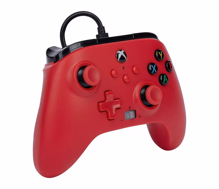 GameStop PowerA Enhanced Wired Controller for Xbox Series X/S - Artisan Red