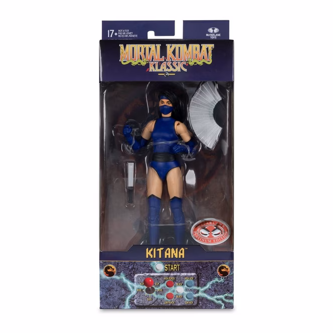 GameStop McFarlane Toys Mortal Kombat Klassic Kitana 7-in Scale Figure