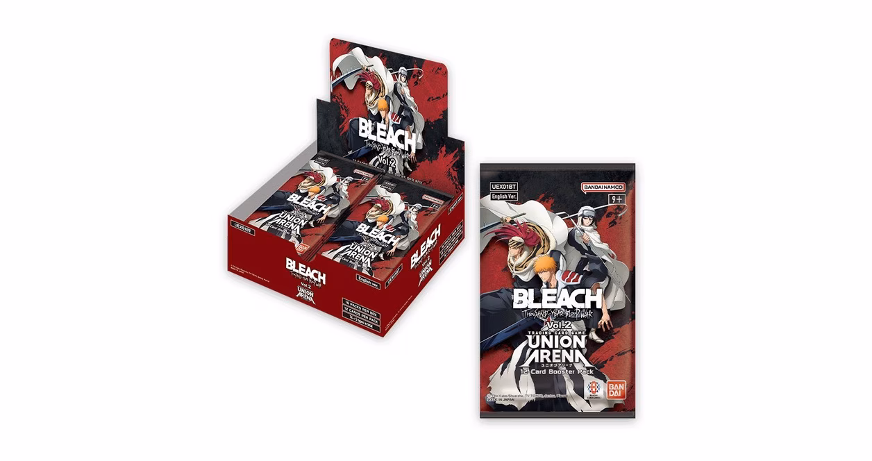GameStop Union Arena Card Game: Bleach Thousand Year Blood War Volume 2 Booster Pack