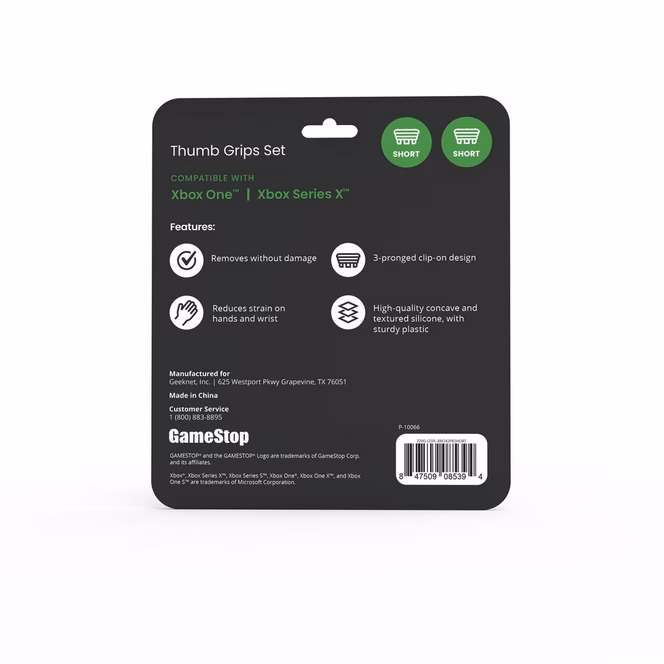 GameStop GameStop Short Thumb Grips 2-Pack for Xbox Series X, Xbox One