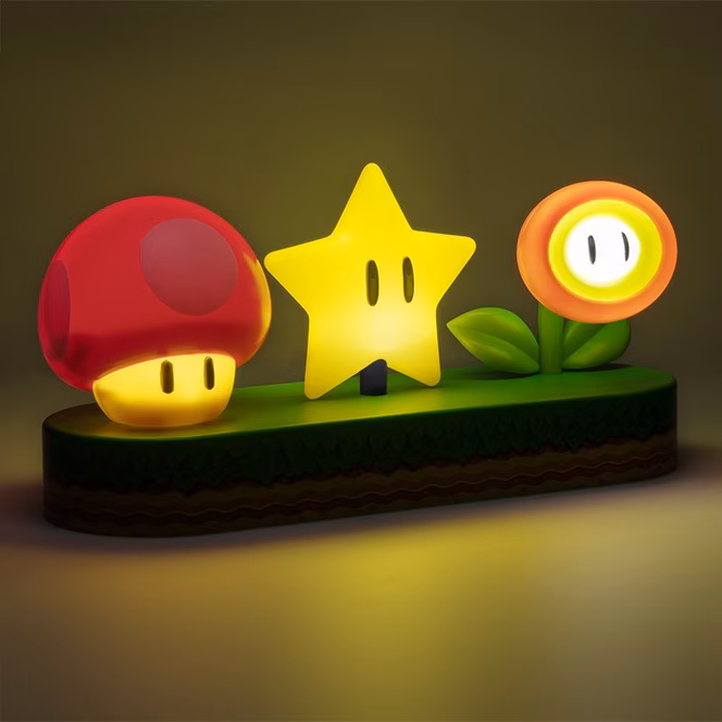 GameStop Super Mario Icon Free Standing Desk Light