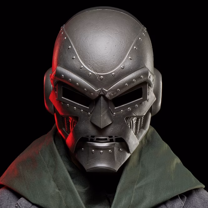 GameStop Hasbro Marvel Legends Series Doctor Doom Premium Roleplay Helmet