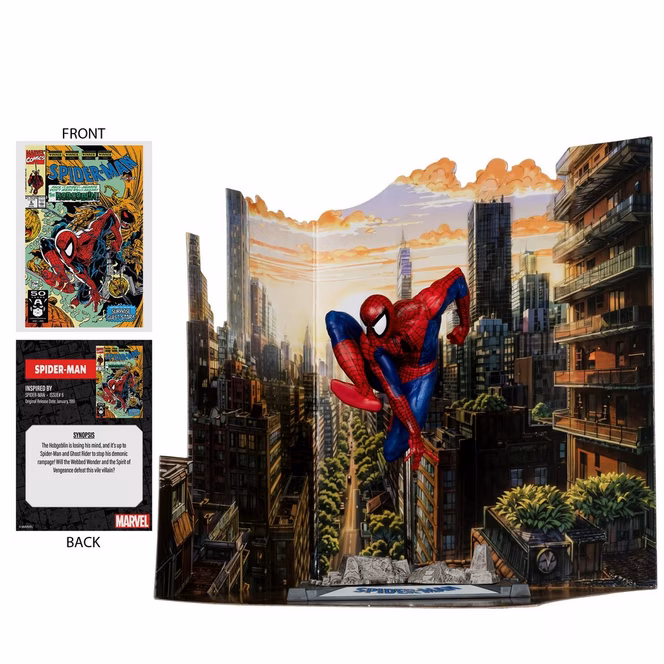 GameStop McFarlane Toys Marvel: Spider-Man Issue 6 Comic 1:10 Scale Statue
