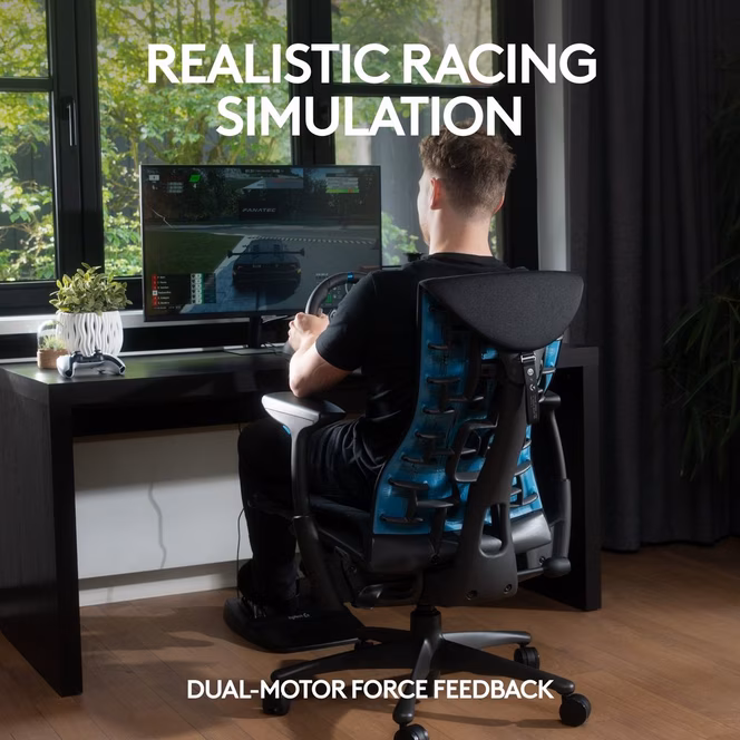 GameStop Logitech G29 Driving Force Racing Wheel for PlayStation 4, 5, and PC