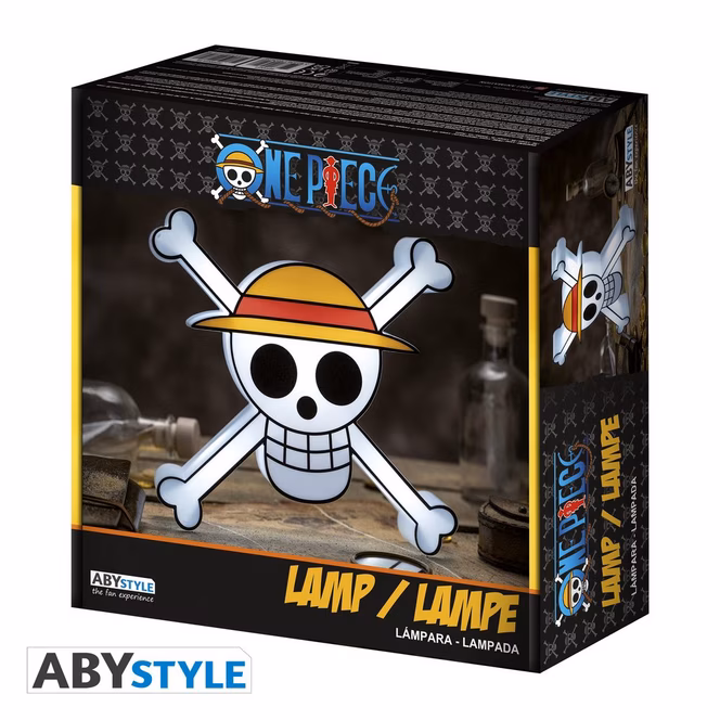 GameStop ABYSTYLE One Piece Straw Hat Jolly Anime 3D 8-in Light