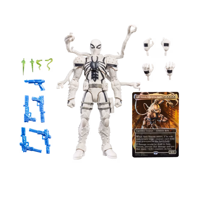 GameStop Hasbro Marvel Legends Series Magic: The Gathering Agent Anti-Venom 6-in Action Figure