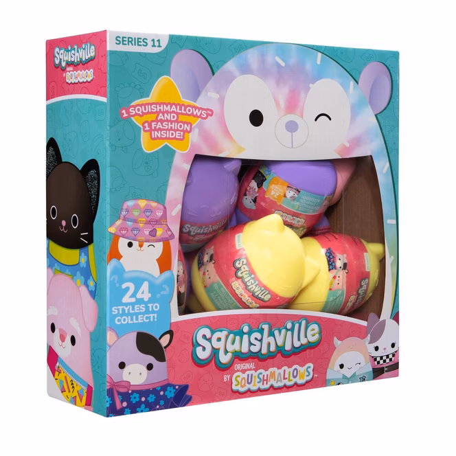 GameStop Squishmallow Squishville Mystery Mini 2-in Plush (Styles may Vary)