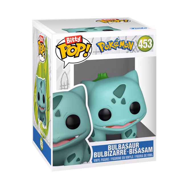 GameStop Funko Bitty POP! Pokemon Vinyl Figure Set 4-Pack (Bulbasaur, Flareon, Pichu, Charizard)