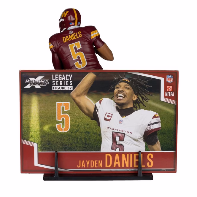GameStop McFarlane Toys SportsPicks NFL Series Washington Commanders Jayden Daniels 7-in Figure
