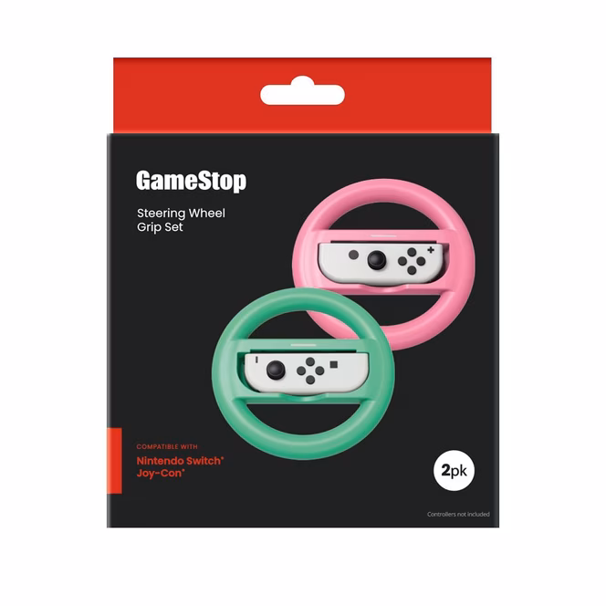 GameStop GameStop JoyCon Gaming Wheel Set
