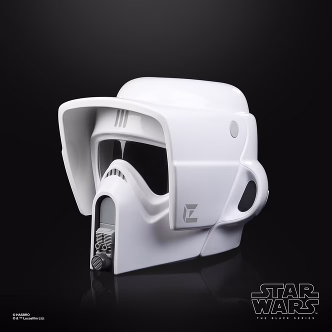 GameStop Hasbro Star Wars: The Black Series Scout Trooper Premium Electronic Helmet