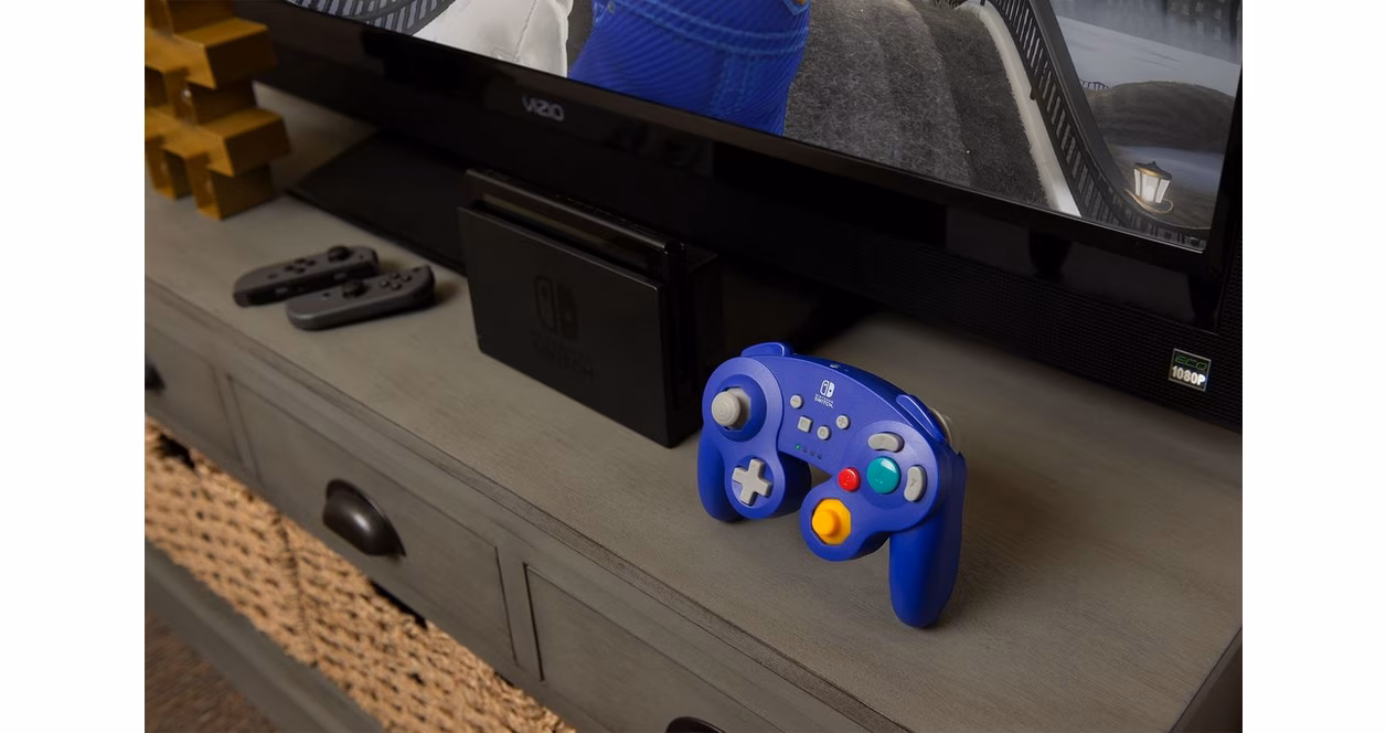 GameStop PowerA GameCube Wireless Controller for Nintendo Switch Silver