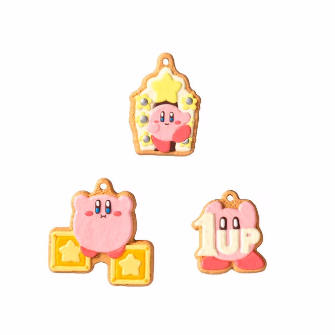 GameStop Bandai Shokugan Kirby and Friends Cookie Charmcot Blind Keychain (Styles May Vary)