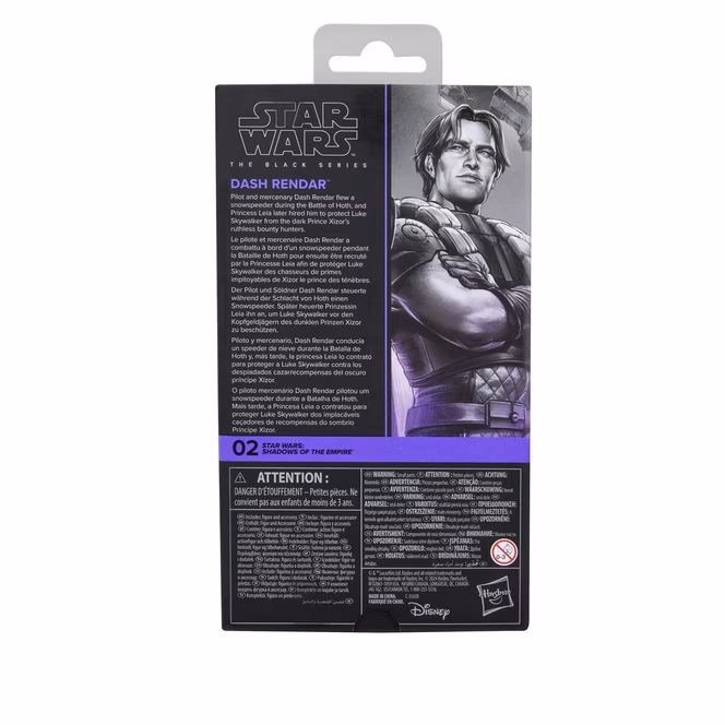 GameStop Hasbro Star Wars The Black Series Dash Rendar (Shadows of the Empire) Premium 6-in Action Figure